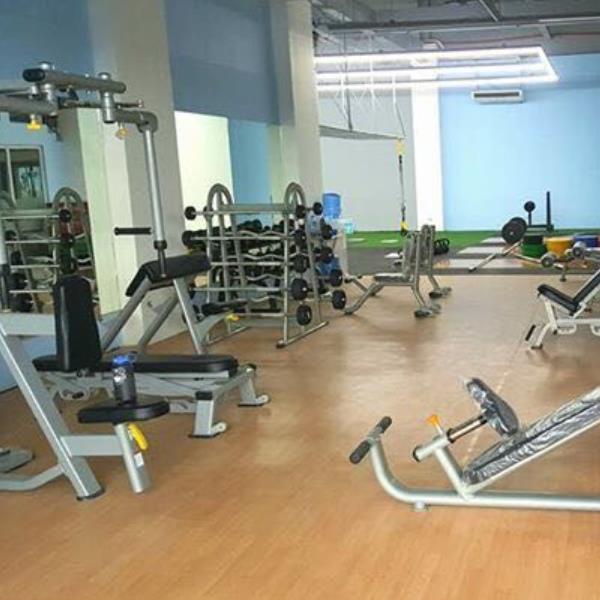 factory low price Wooden Dance Floor - Indoor PVC Flooring Rolls for Fitness Maple Pattern 1323H – Dongxing