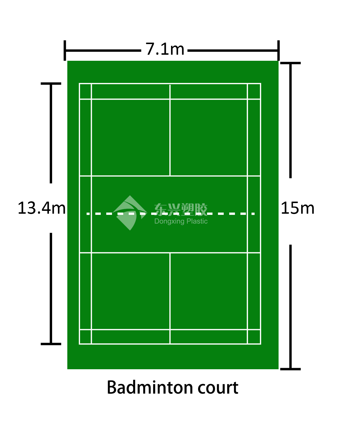 Badminton floor origin