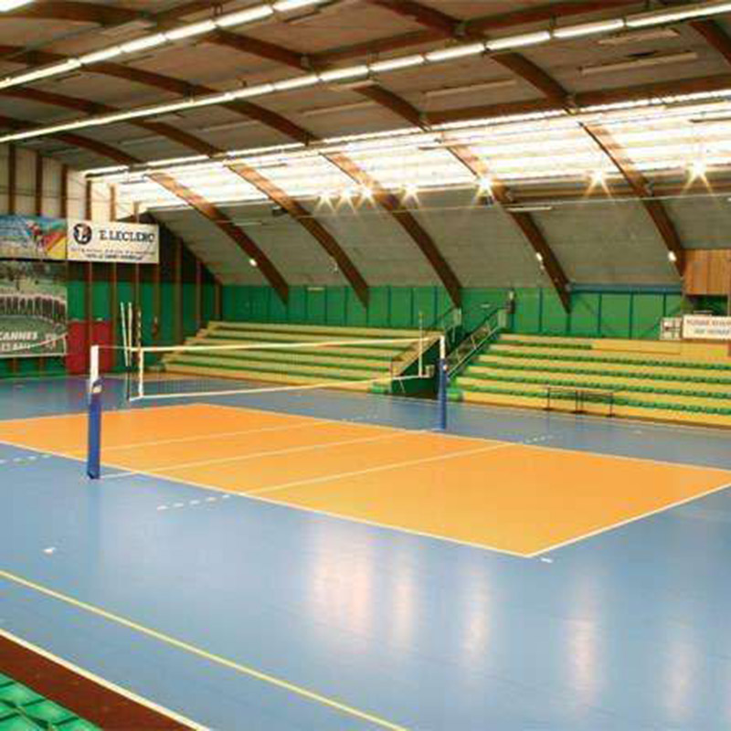 China OEM Basketball Wooden Floor - Vollyball Court Flooring Gem Pattern 1301G – Dongxing