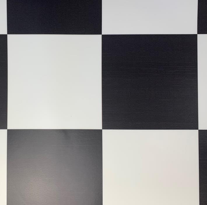 Quality Inspection for Kindergarten Vinyl Floor - Black and White Grid for Nursing Home – Dongxing